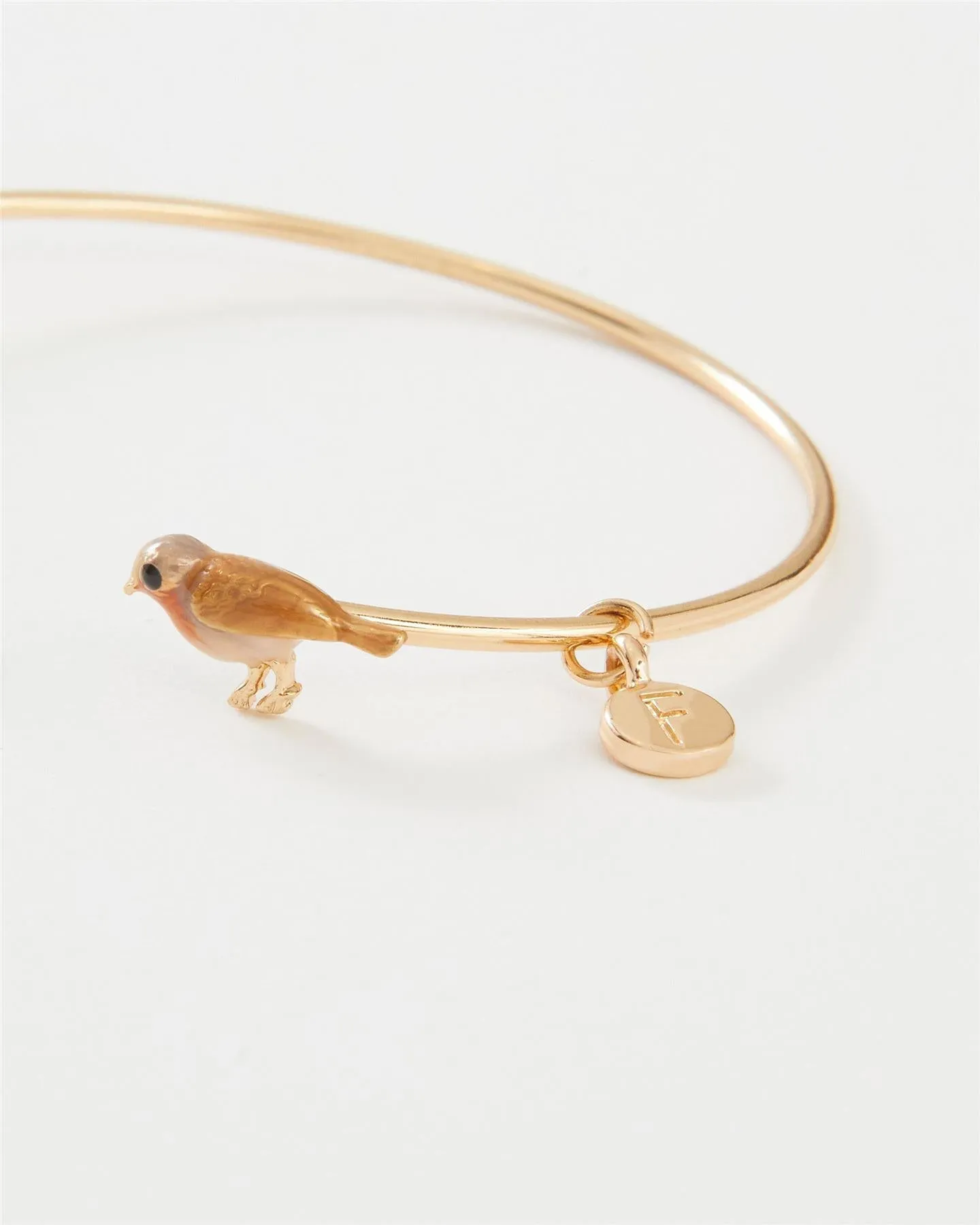 Fable Enamel Robin Bangle