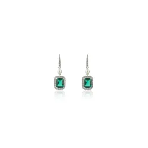 Georgini Gifts Nollaig Freshwater Pearl Earrings- Silver