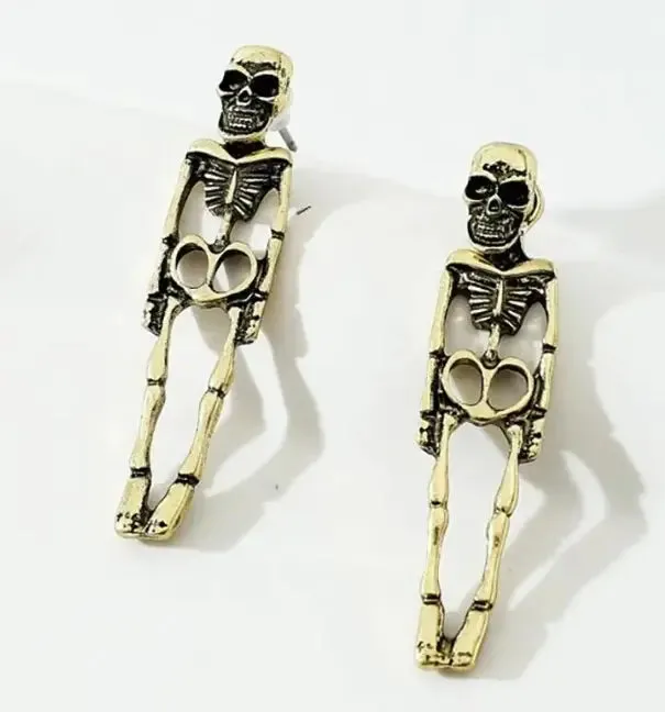 Halloween Skeleton Earrings