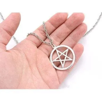 Harry Dresden's Pentacle Necklace - Silver