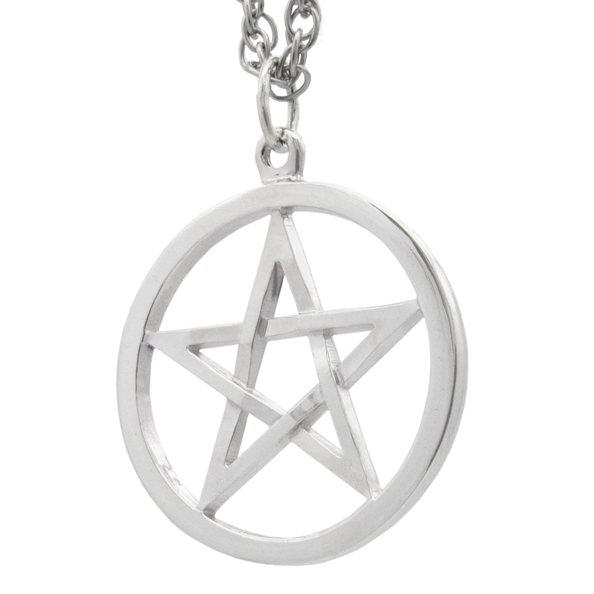 Harry Dresden's Pentacle Necklace - Silver