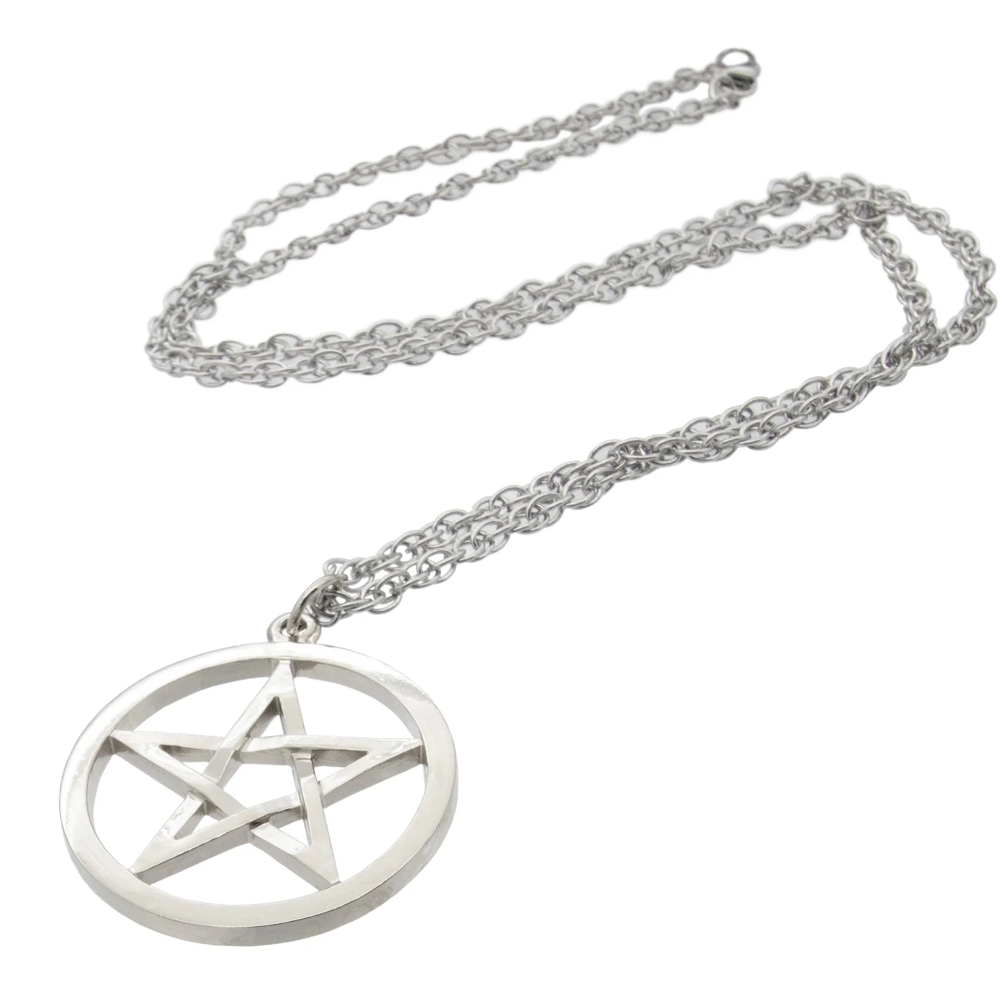 Harry Dresden's Pentacle Necklace - Silver