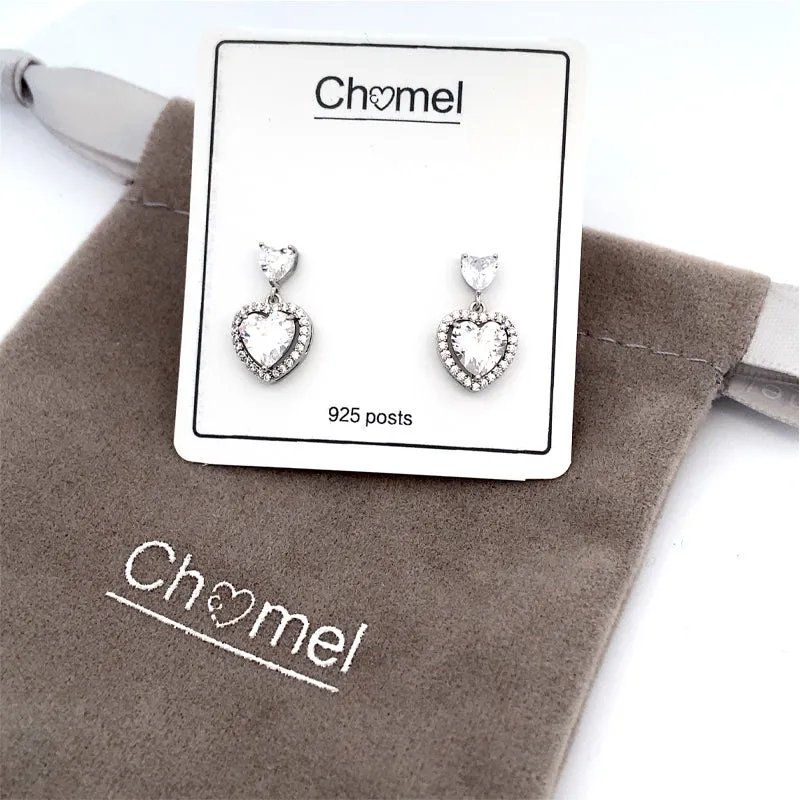 Heart Cubic Zirconia Earring
