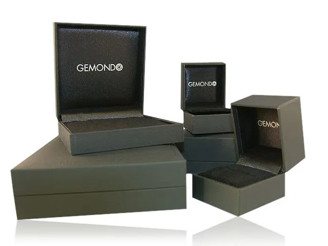 Hexagon Smaragd Ohrstecker in 9ct Gelbgold