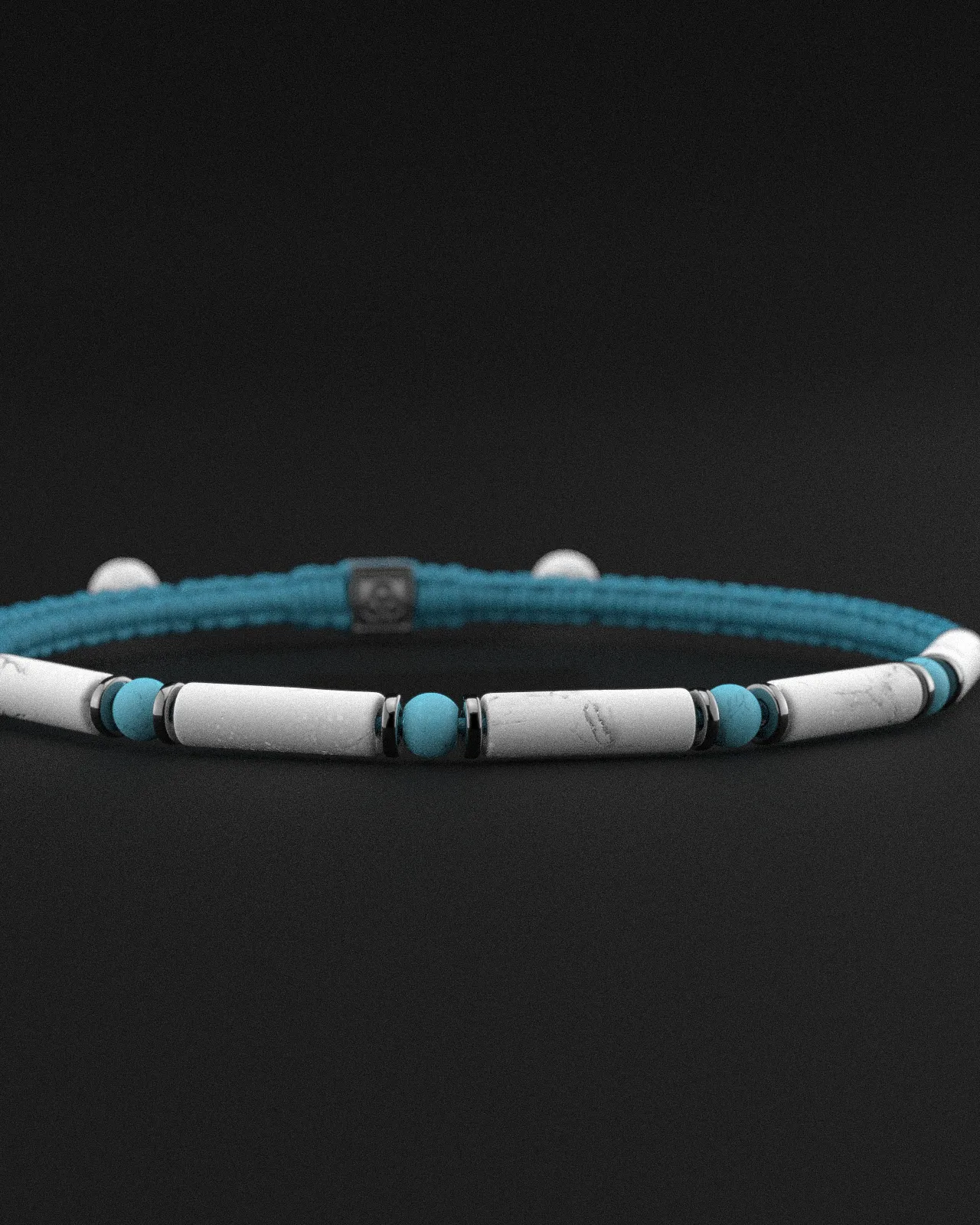 Howlite   Turquoise Bracelet 4mm | VITA
