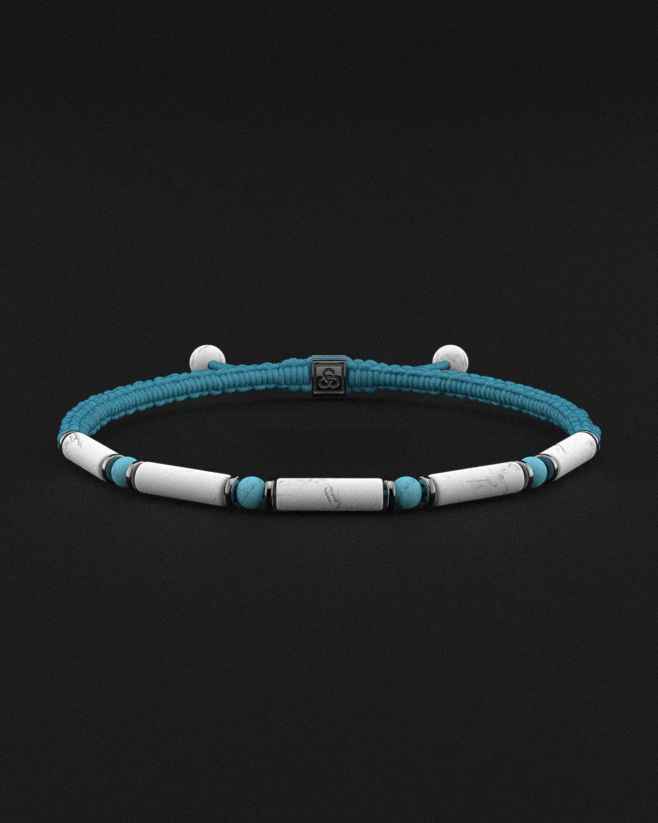 Howlite   Turquoise Bracelet 4mm | VITA