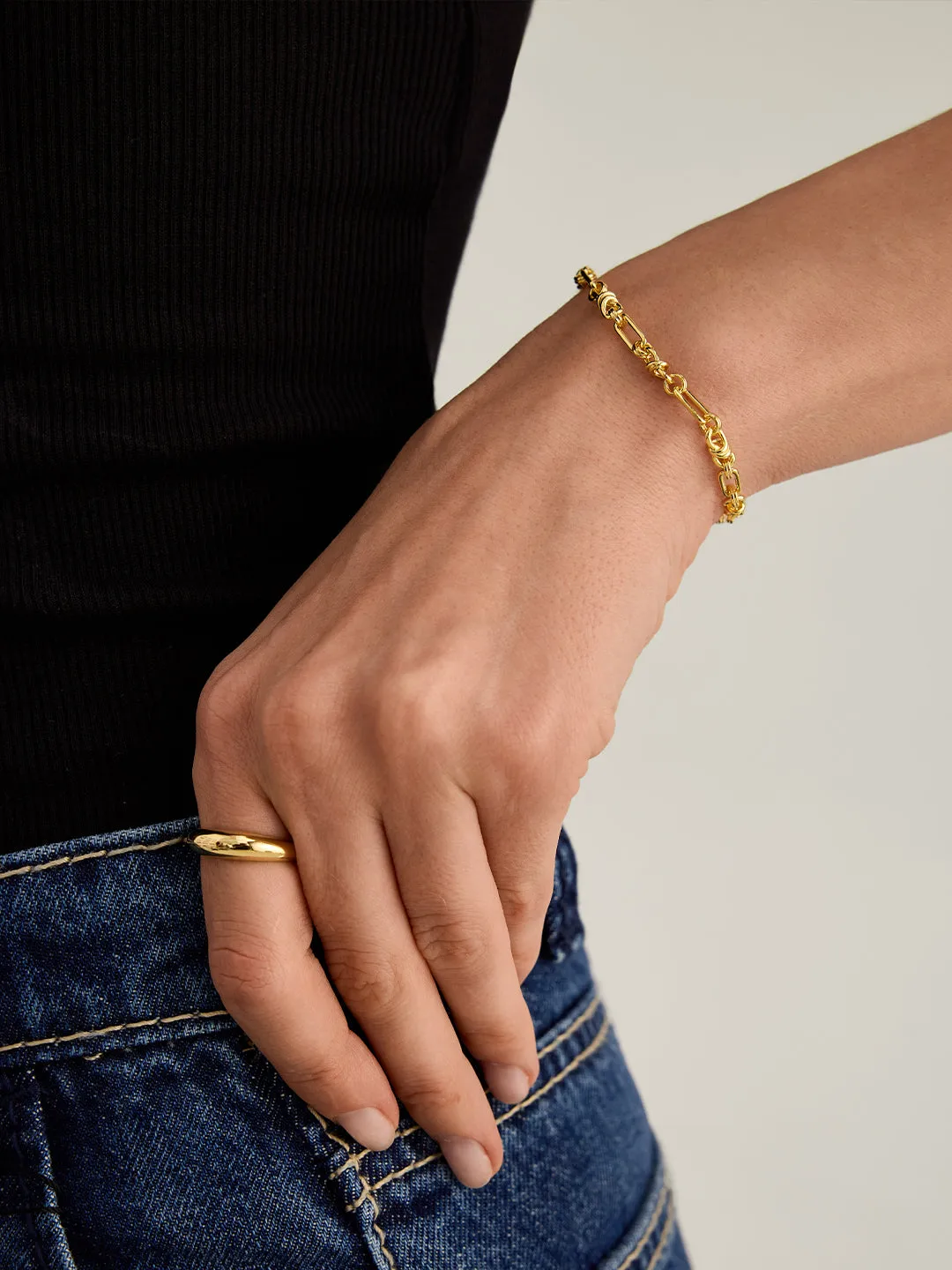 Knot Chain Bracelet