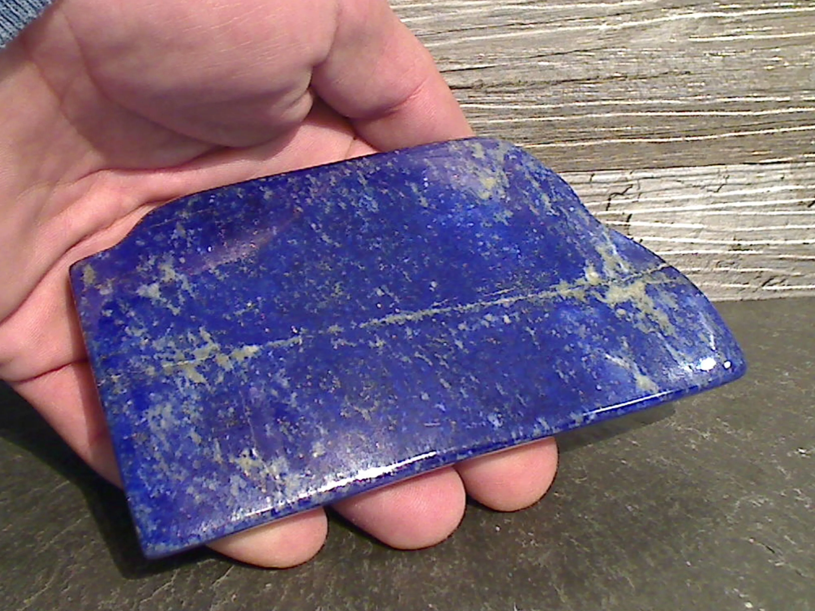 Lapis Lazuli 318g Full Polished Slab