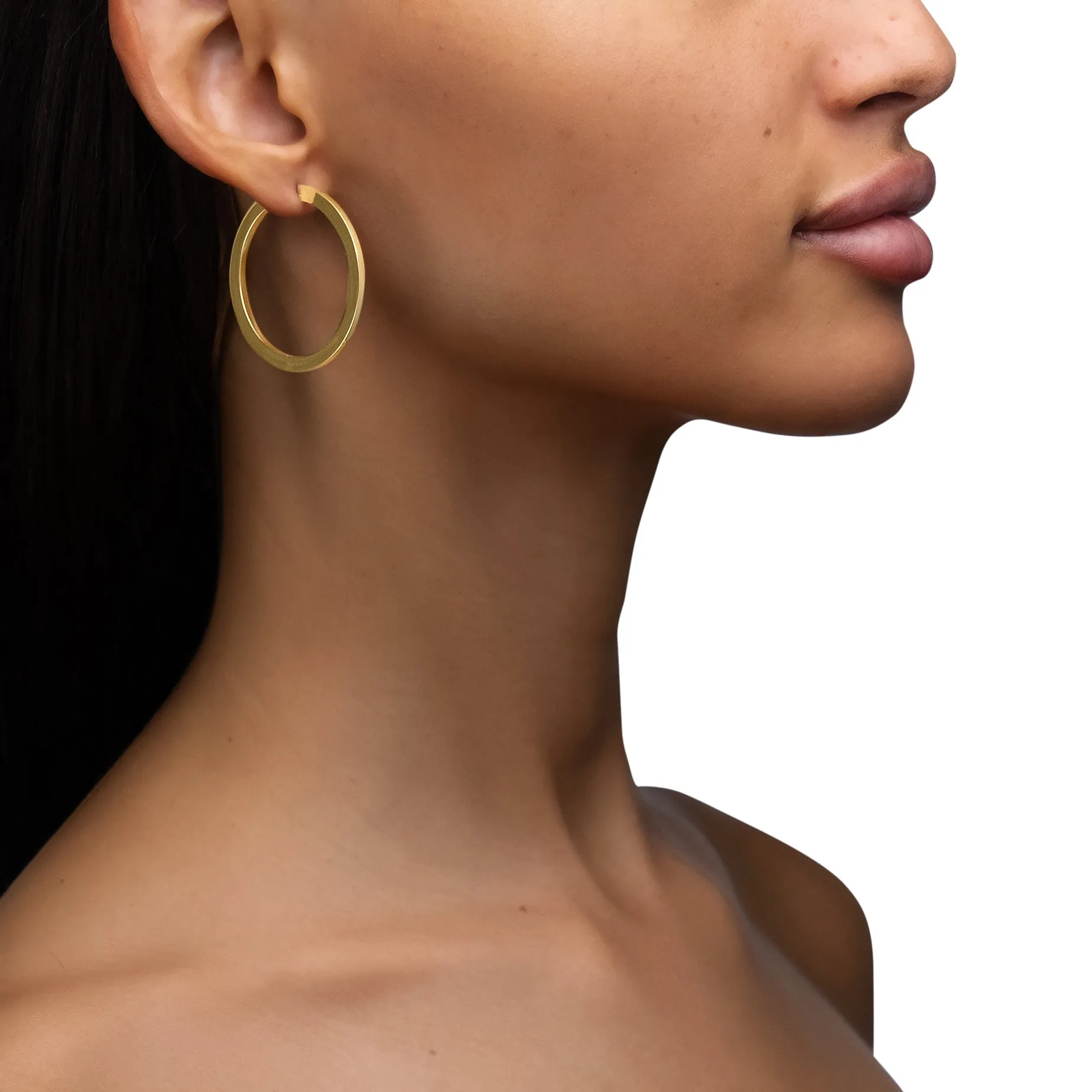LIGHT Hoop Earrings Large