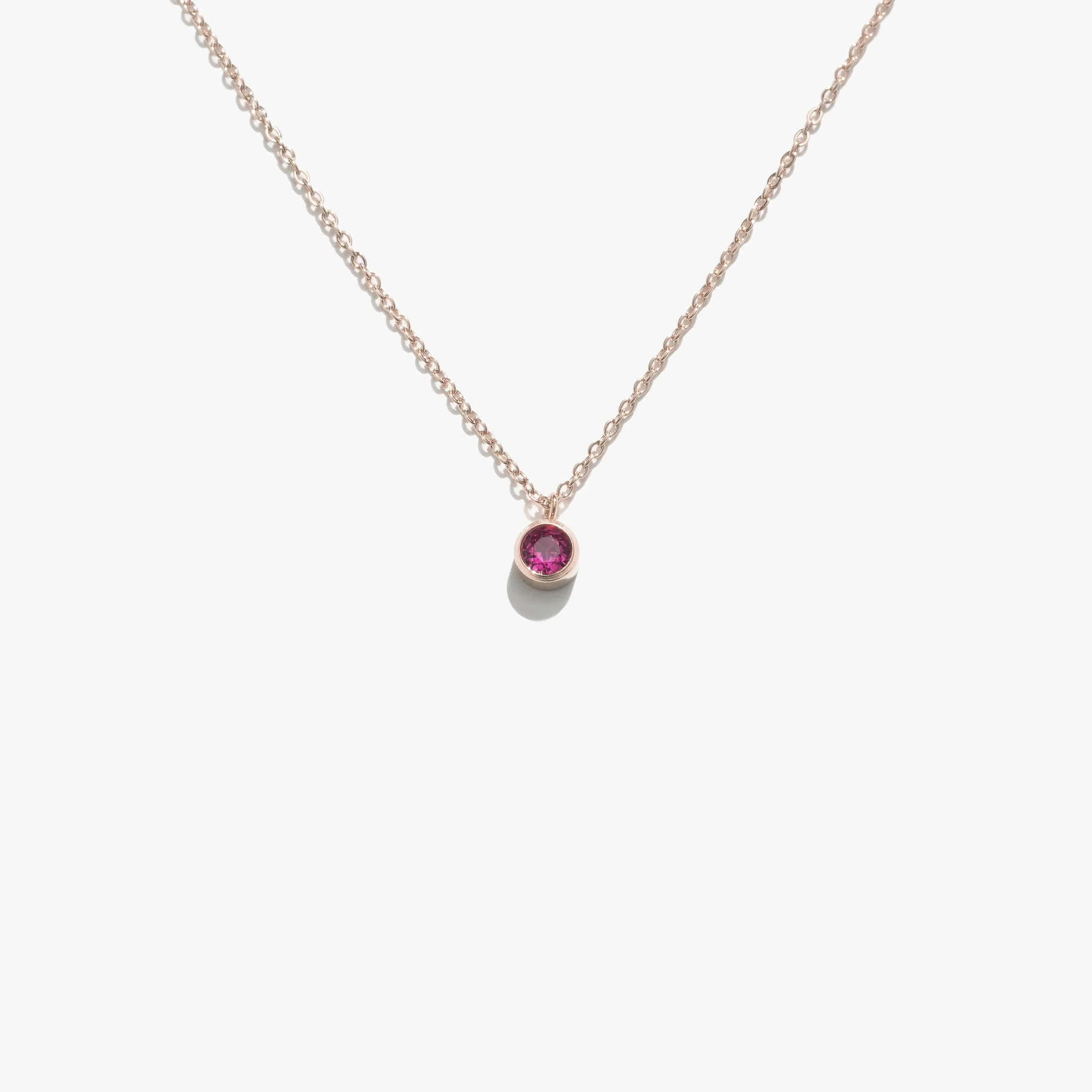 Lonely Ruby Comet Necklace