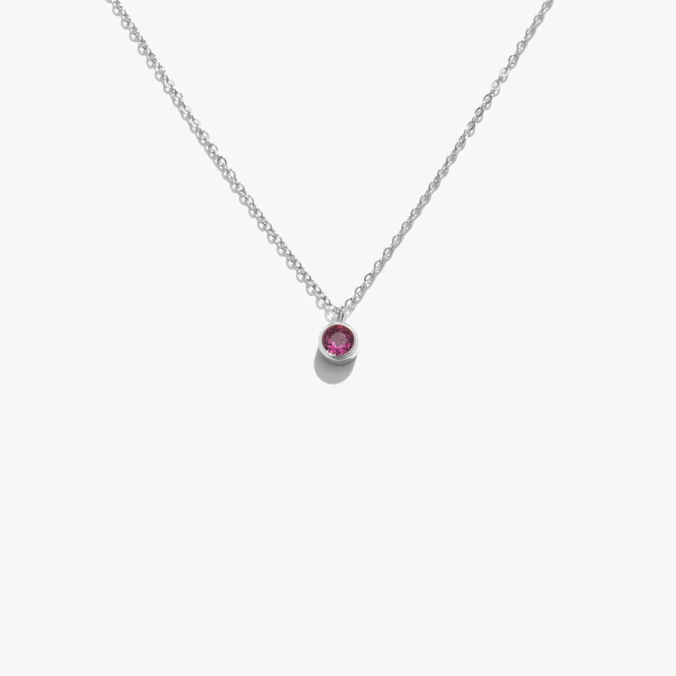 Lonely Ruby Comet Necklace