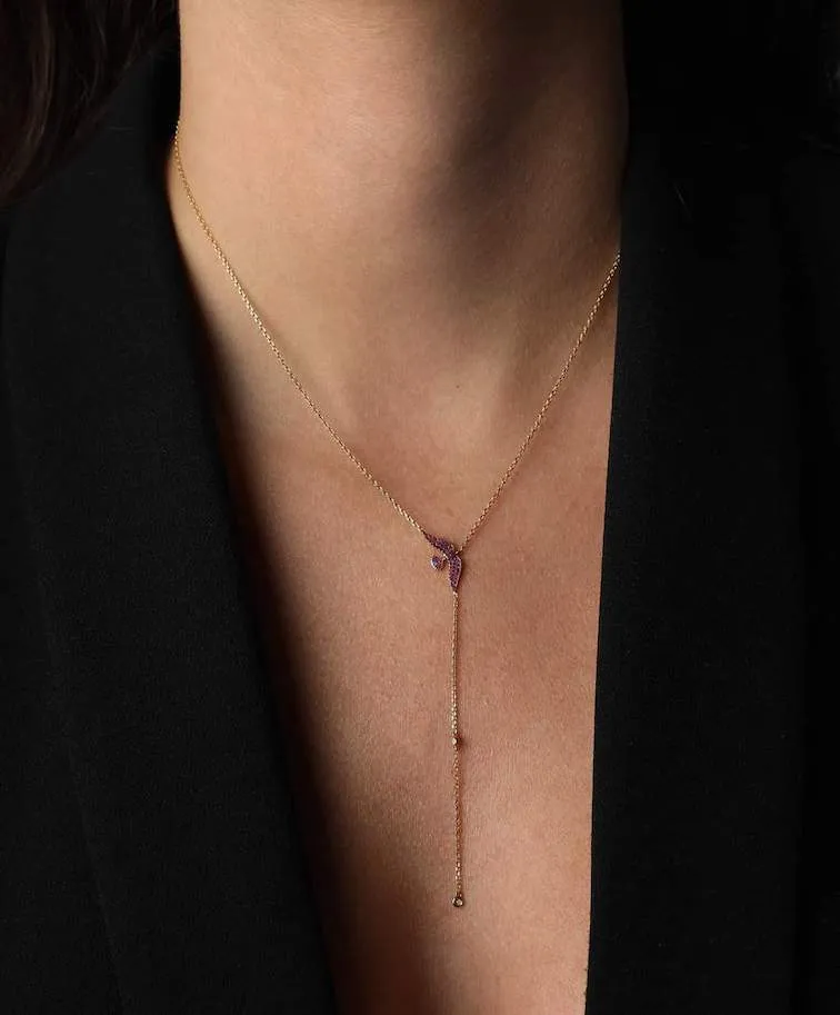 Long Bird Necklace