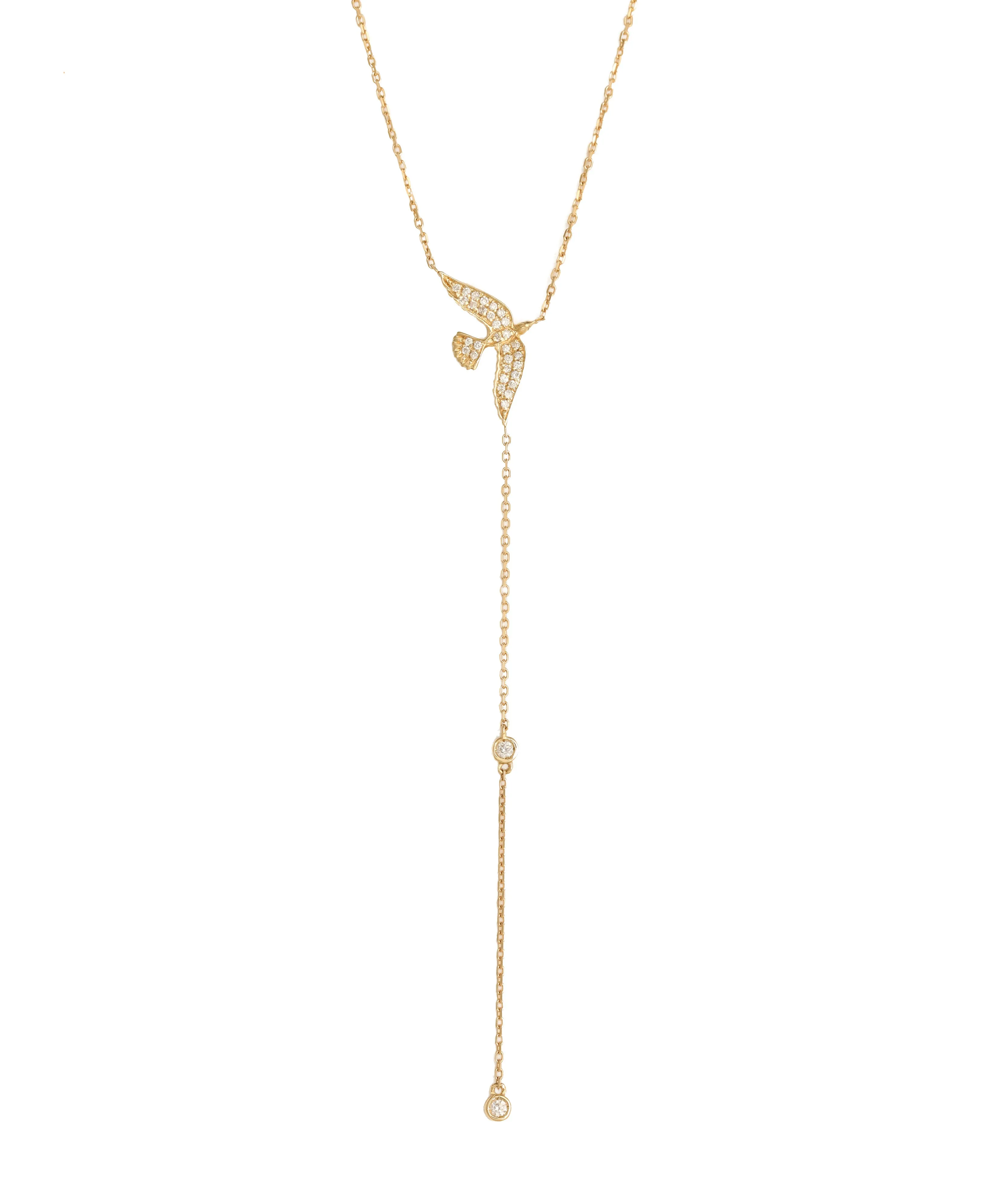 Long Bird Necklace
