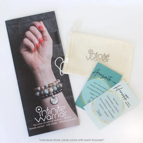 Matte White Turquoise Bracelet