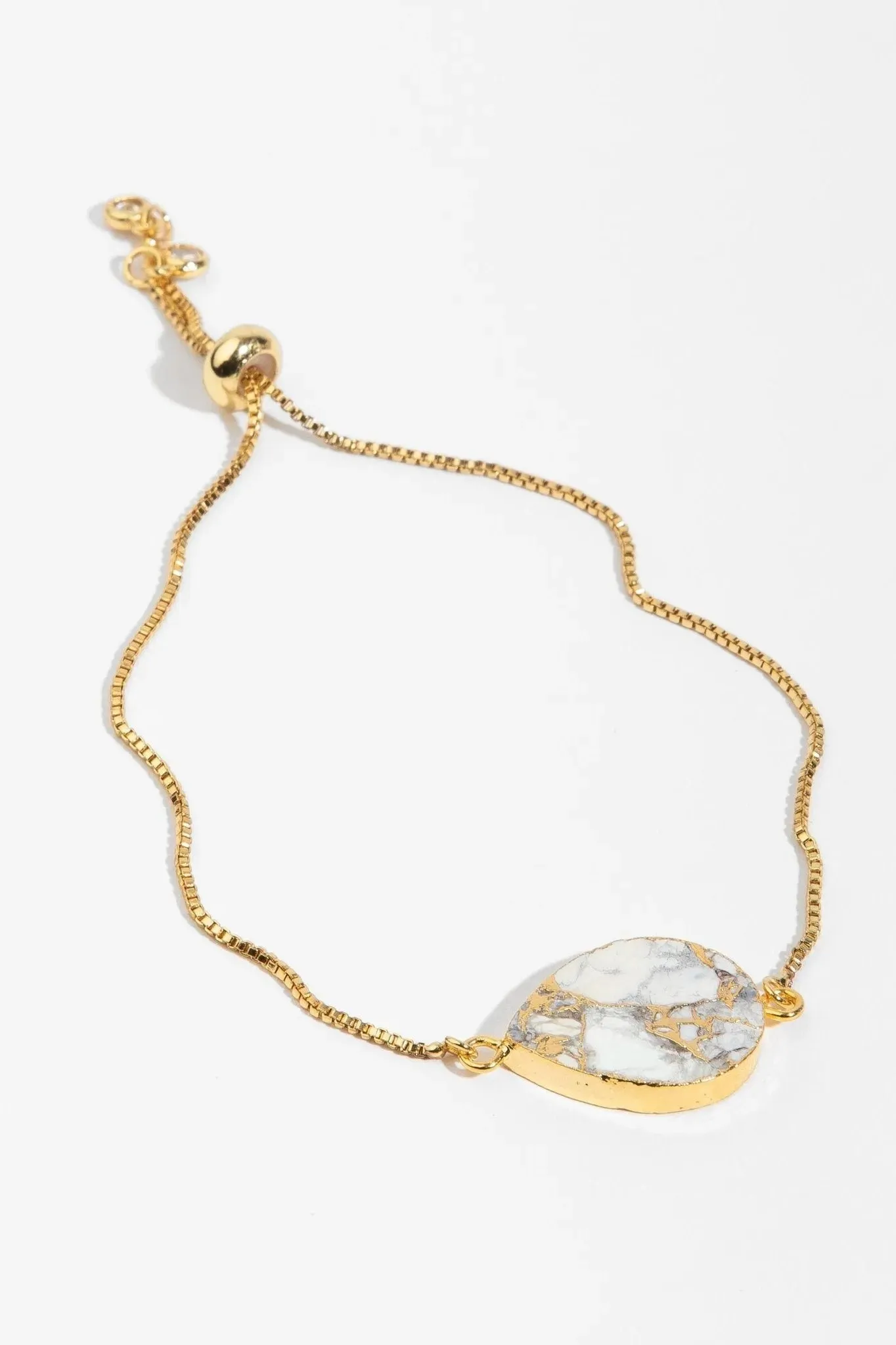 Mojave Pear Stone Bracelet