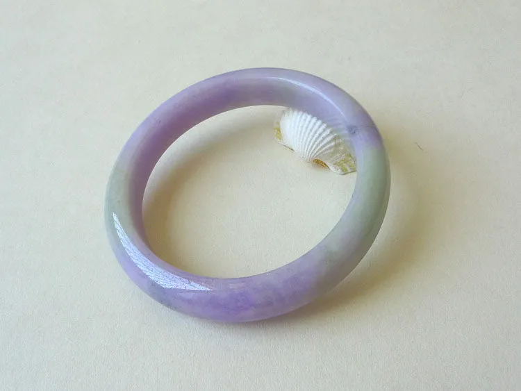 Natural Jade Bangle Jadeite Bangle Internal Diameter 56.5mm BER362