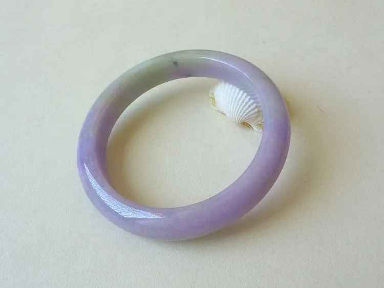 Natural Jade Bangle Jadeite Bangle Internal Diameter 56.5mm BER362