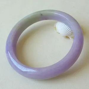 Natural Jade Bangle Jadeite Bangle Internal Diameter 56.5mm BER362