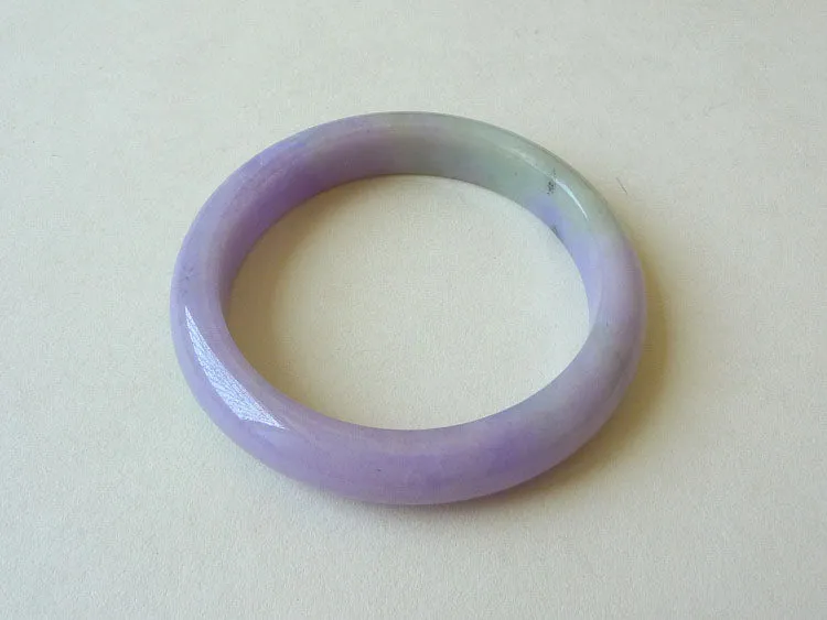 Natural Jade Bangle Jadeite Bangle Internal Diameter 56.5mm BER362
