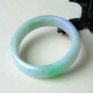 Natural Jade Bangle Jadeite Bangle Internal Diameter 56mm BER111