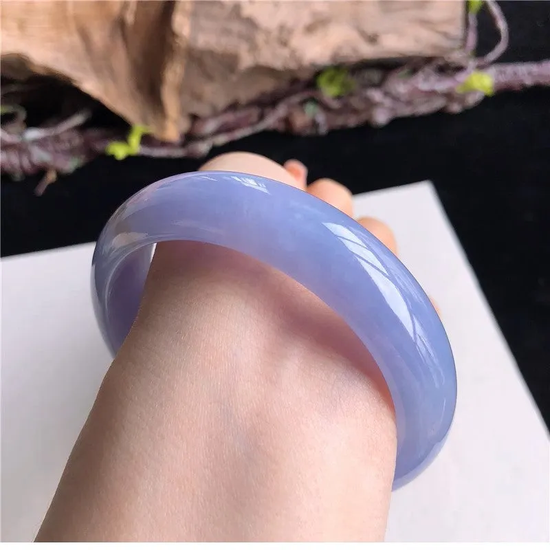 Natural Jade Bangle Jadeite Bangle Internal Diameter 58.3mm 23K51113-3