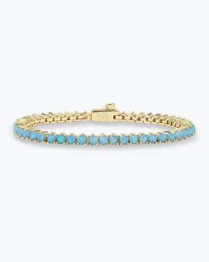 Not Your Basic Blue Opal Bracelet