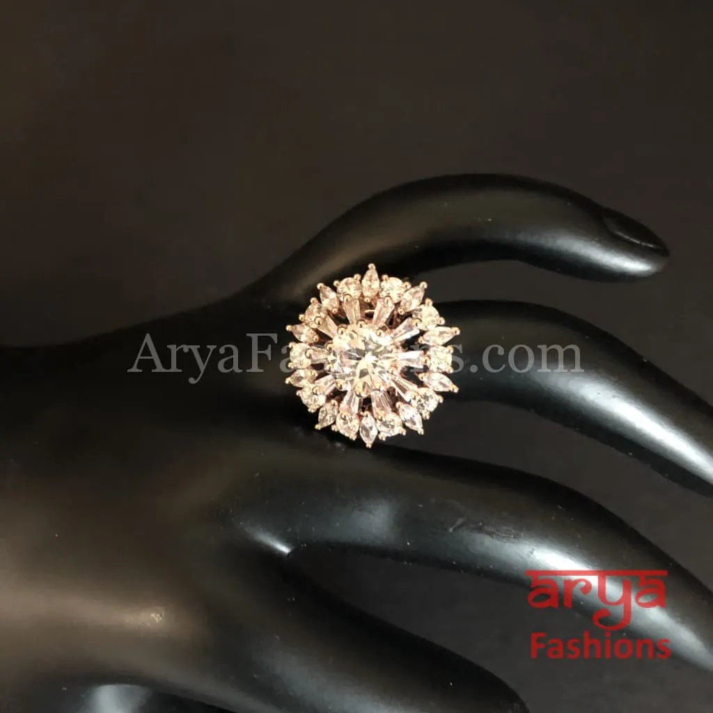 Numi Cubic Zirconia Statement Cocktail Ring