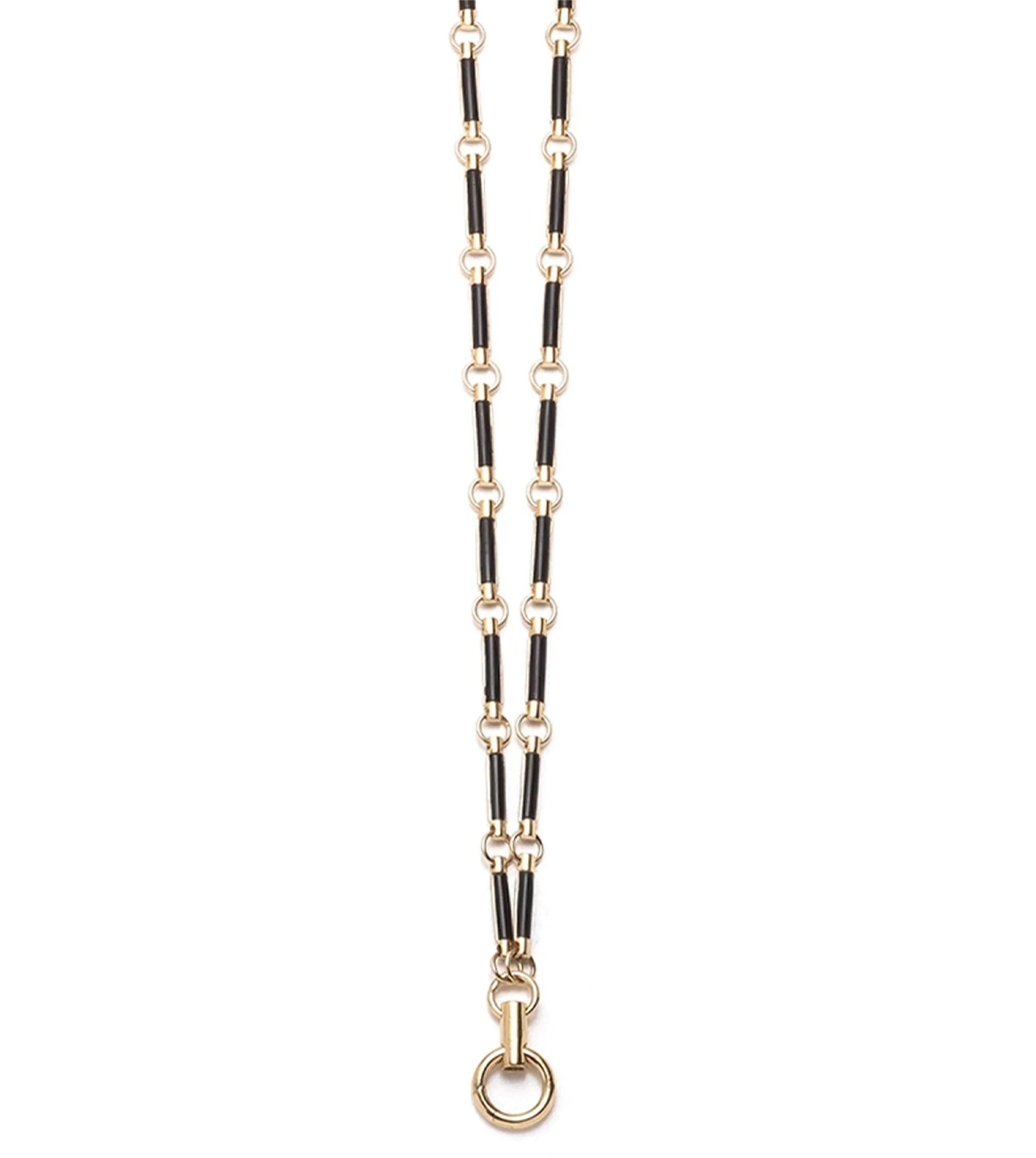 Onyx Stone Hanging Clockweight Chain