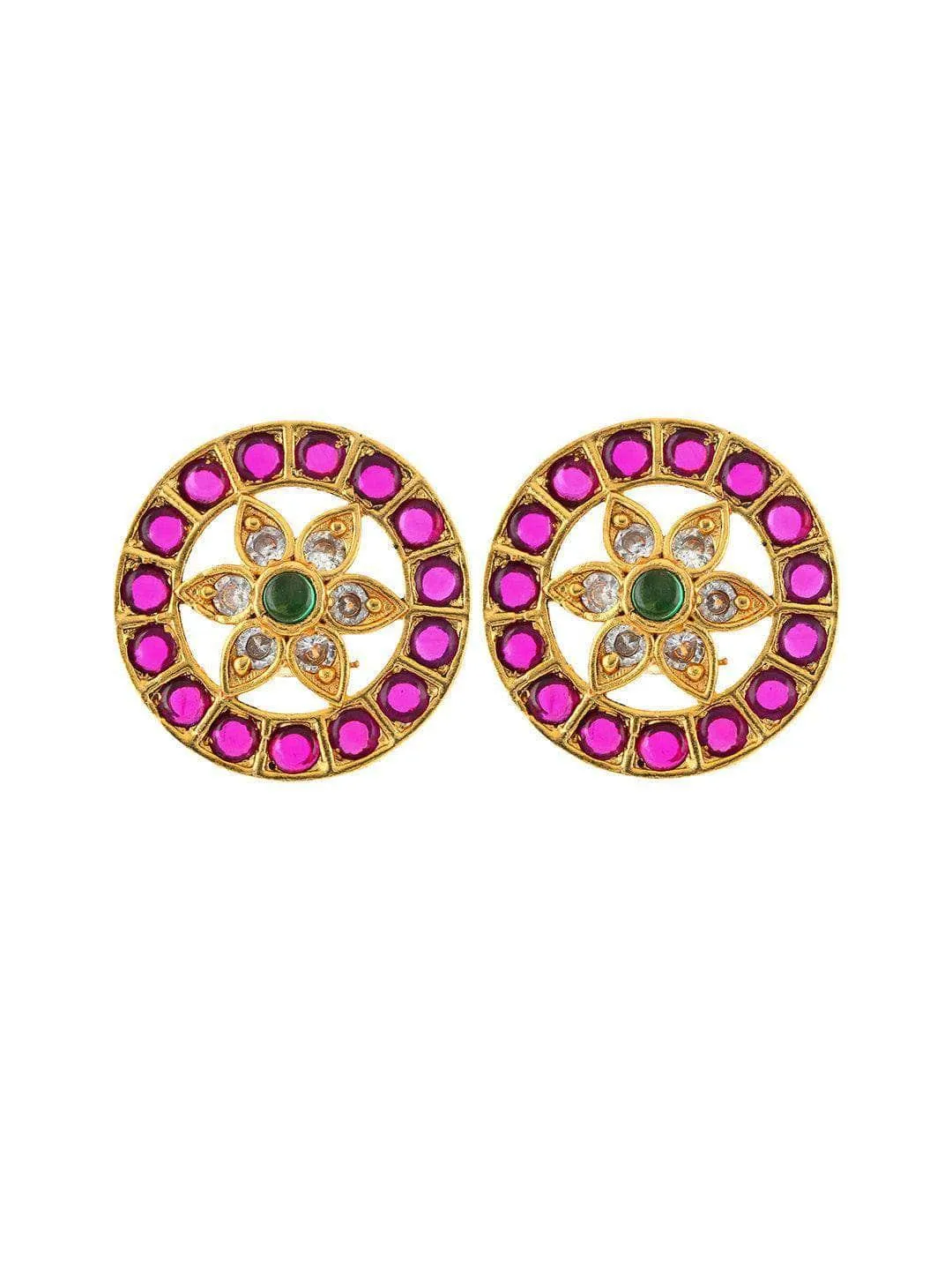 Original Kempu Floral Stud