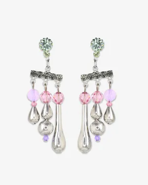 PINK TEARS EARRINGS