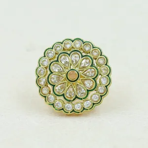 Polki Cocktail Ring 13615-21 Polki Cocktail Ring 13615-21