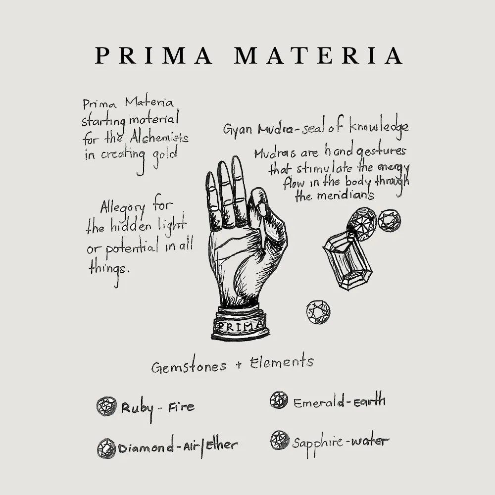 Prima Materia Mudra Necklace