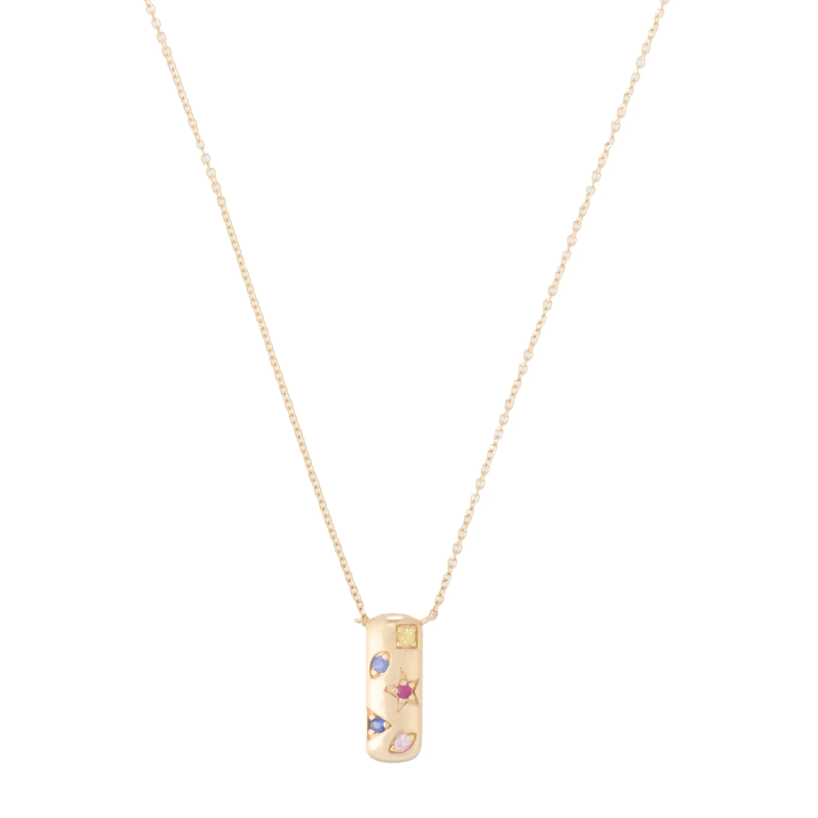 Rainbow Celeste Necklace