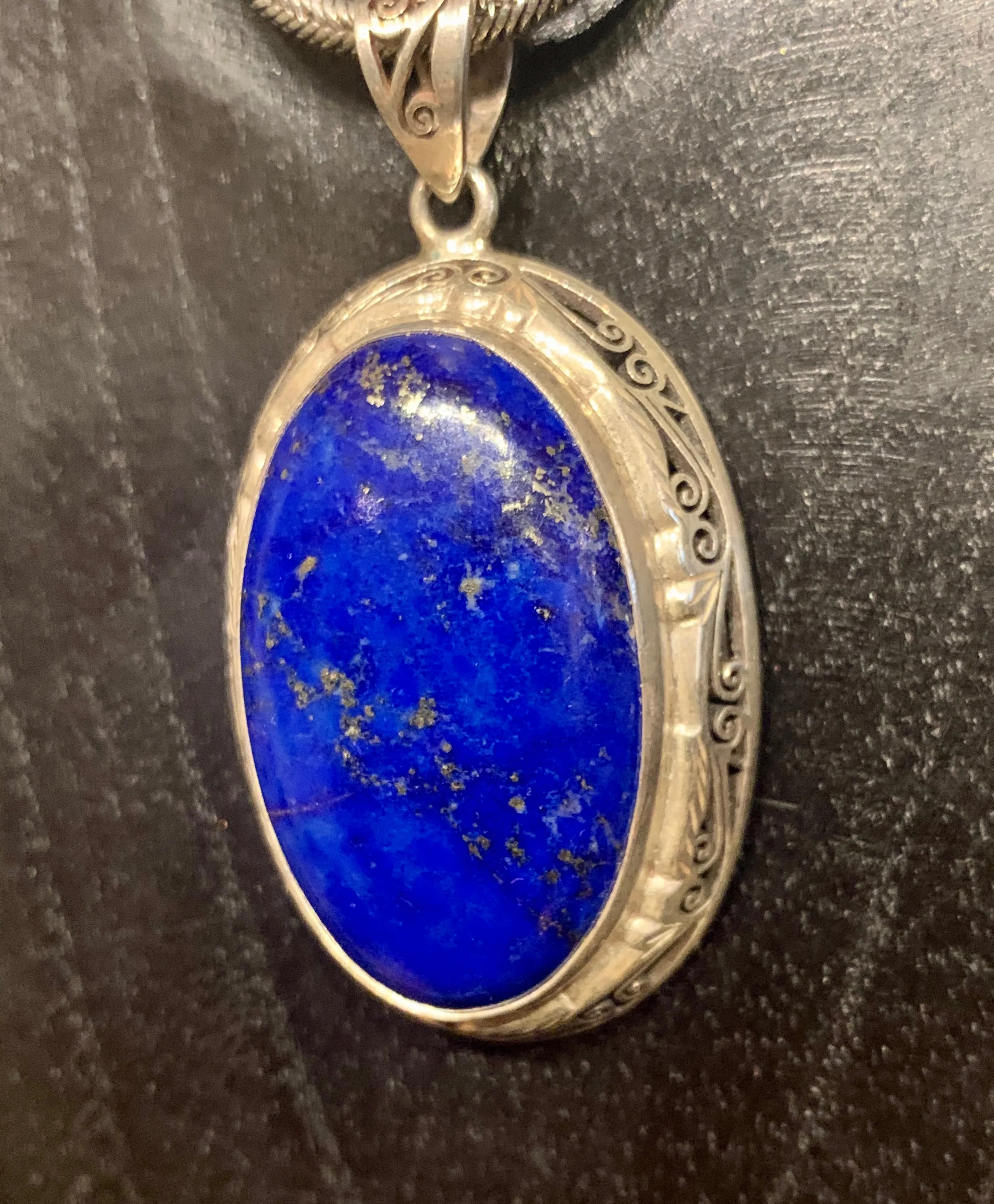 Regal Lapis Pendant