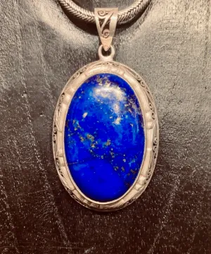 Regal Lapis Pendant