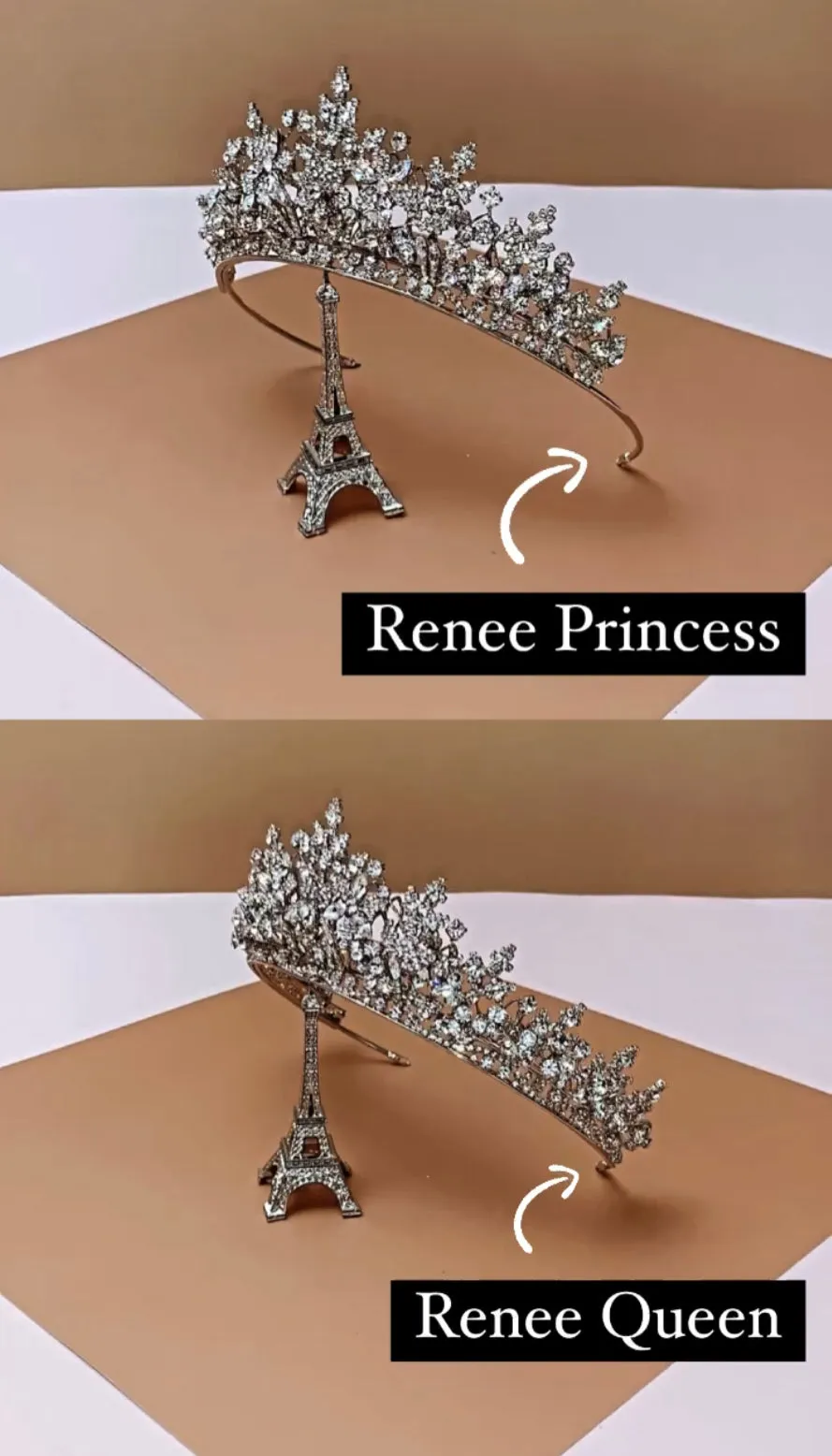 RENEE Princess Swarovski Tiara - SAMPLE SALE