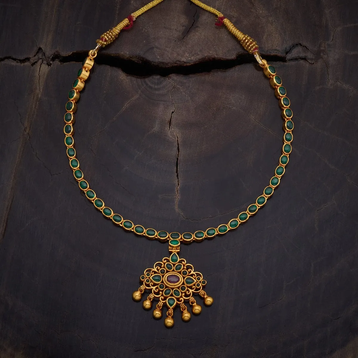 Reversible 92.5 Silver Temple Necklace 161856