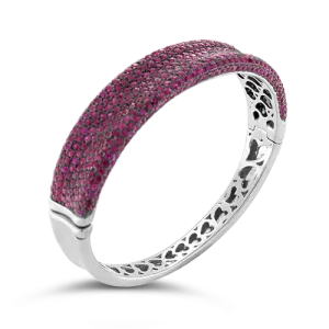 Ruby Bangle Bracelet