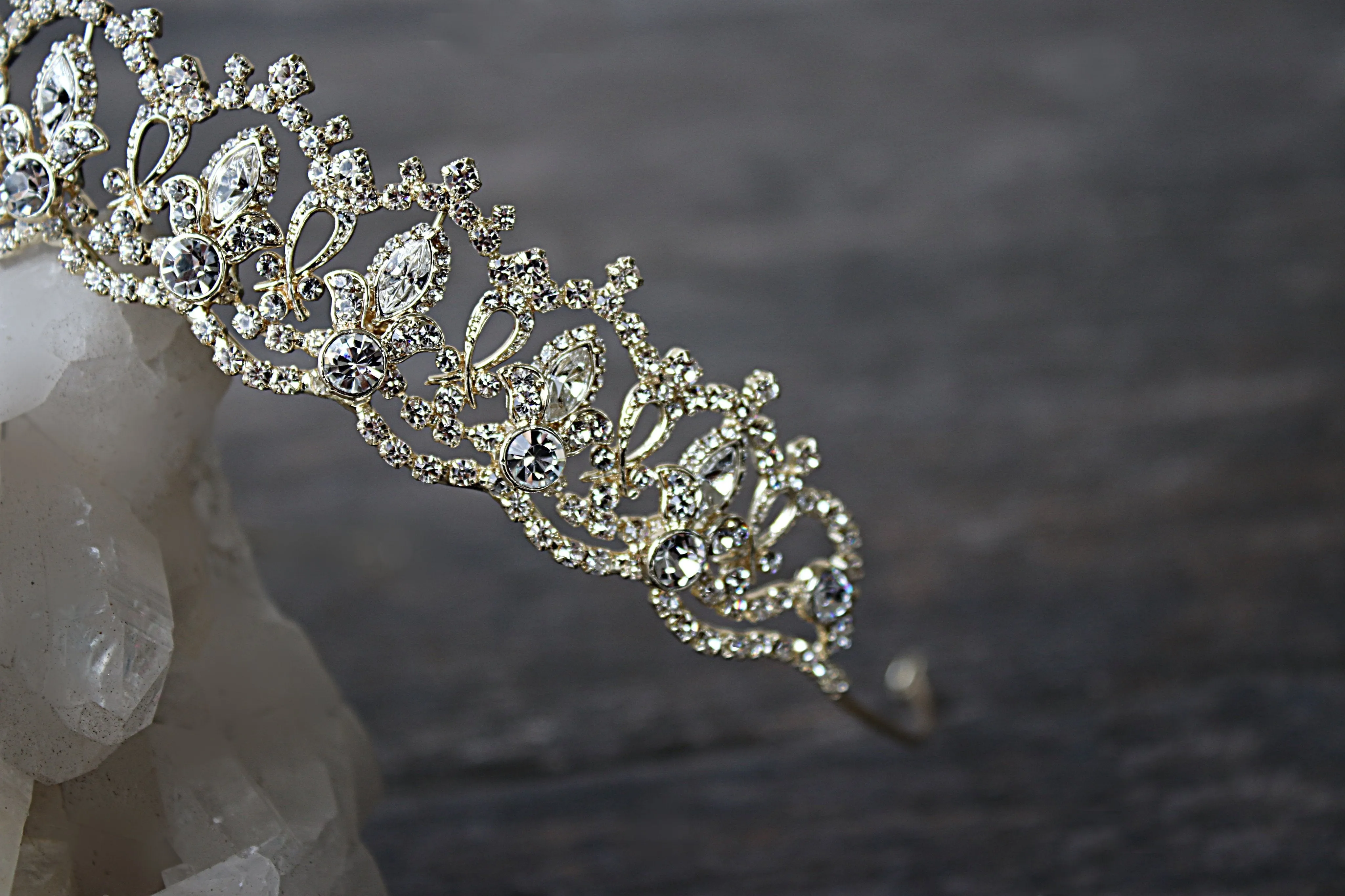 SERENA Rose Gold Tiara