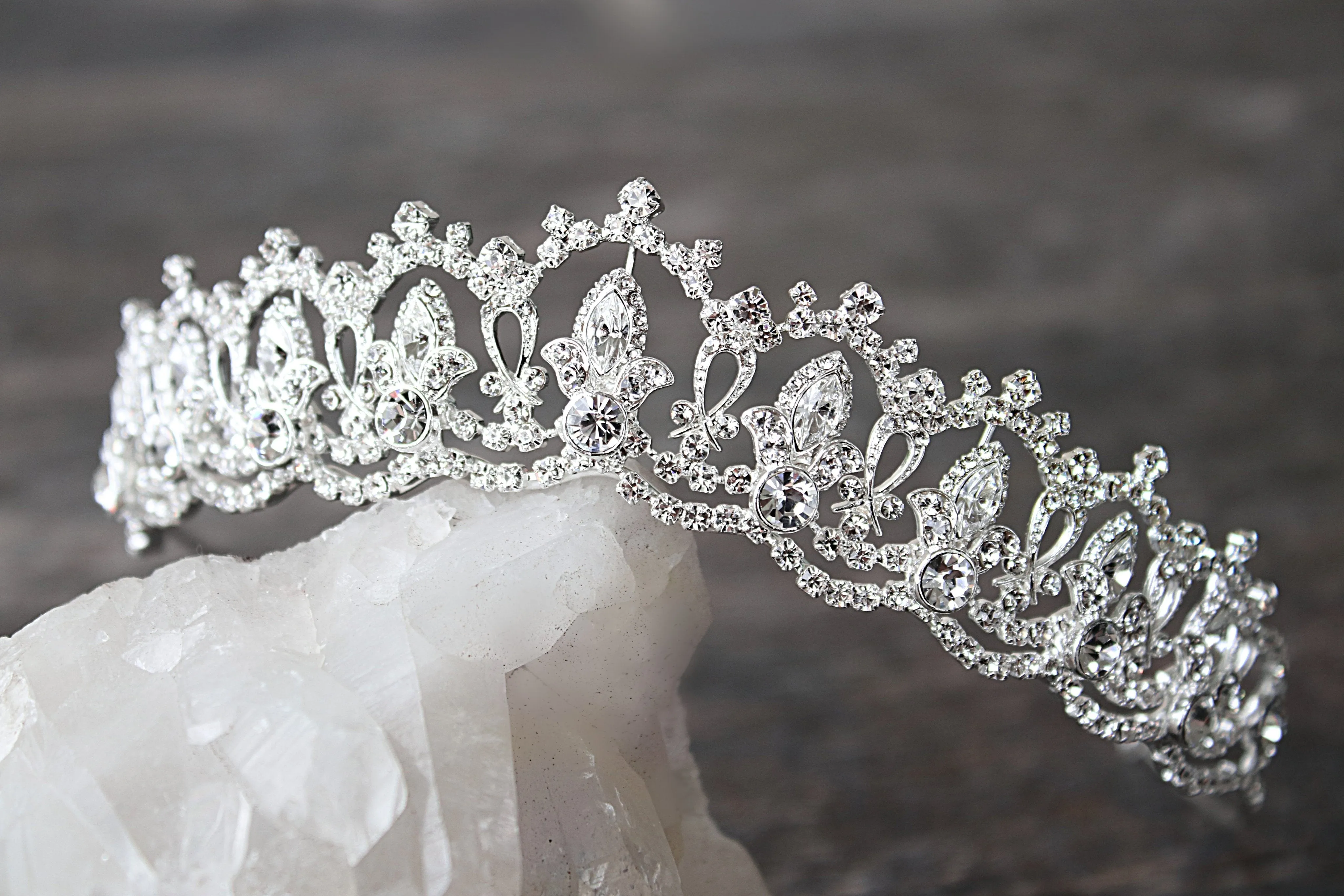 SERENA Rose Gold Tiara
