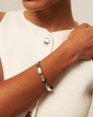 SHANIA BANGLE - SILVER