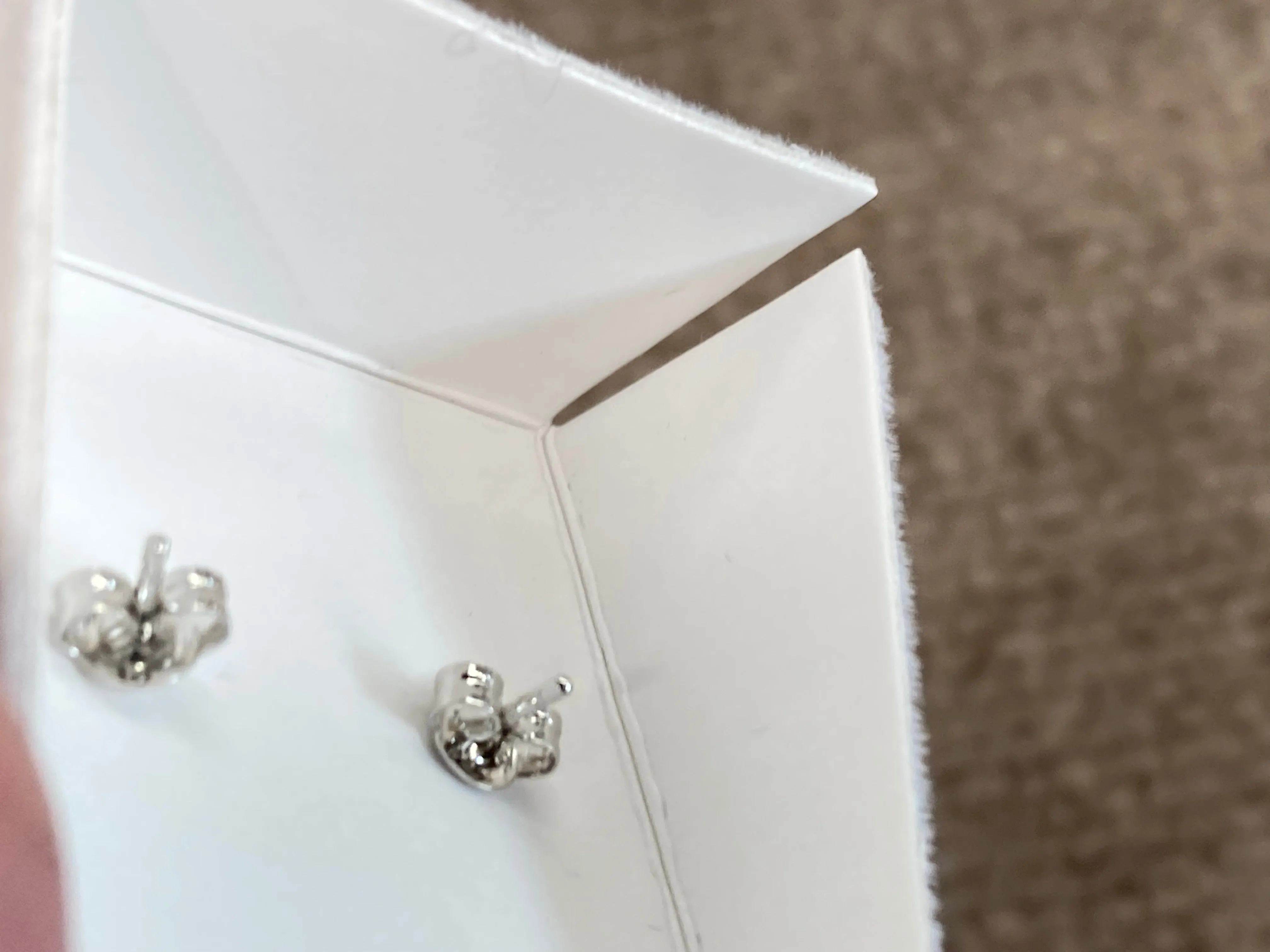Silver Swarovski Zirconium Earrings