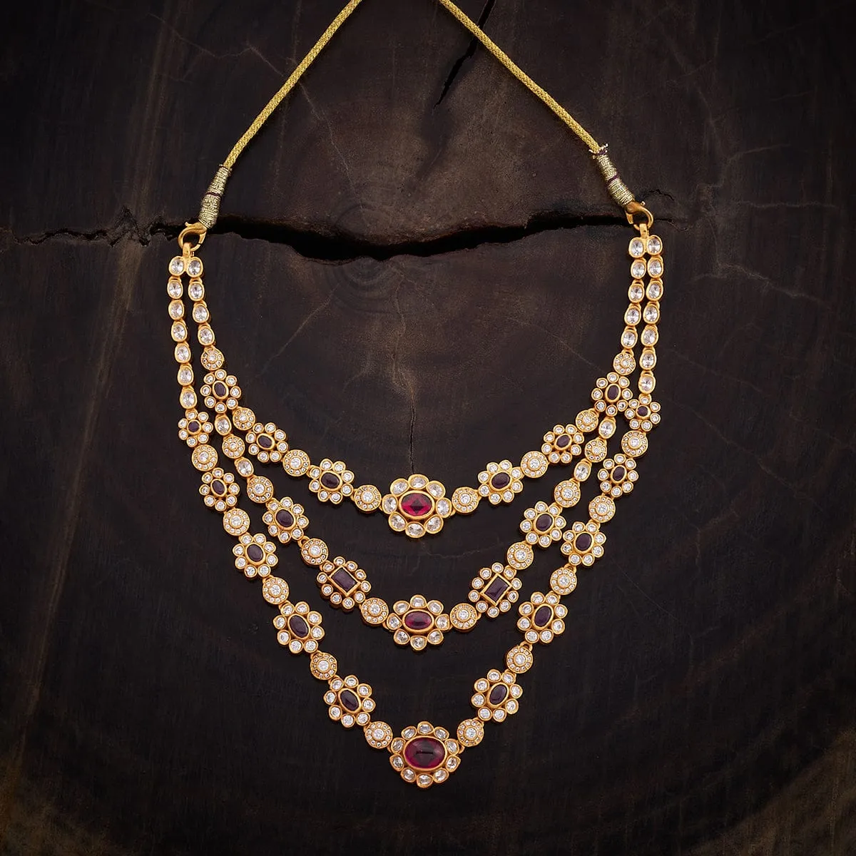 Silver Temple Necklace 161622