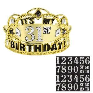 Sparkling Celebration Add-Any-Age Tiara