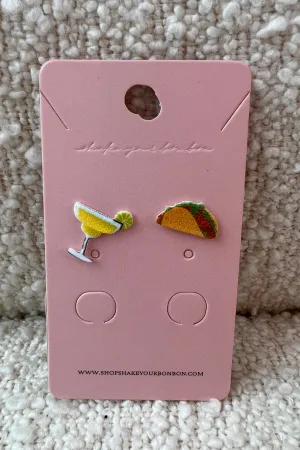 Tacos & Margs Stud Earrings
