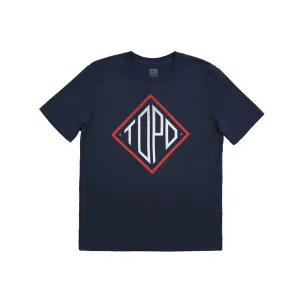 Topo Designs Diamond T-Shirt - Navy