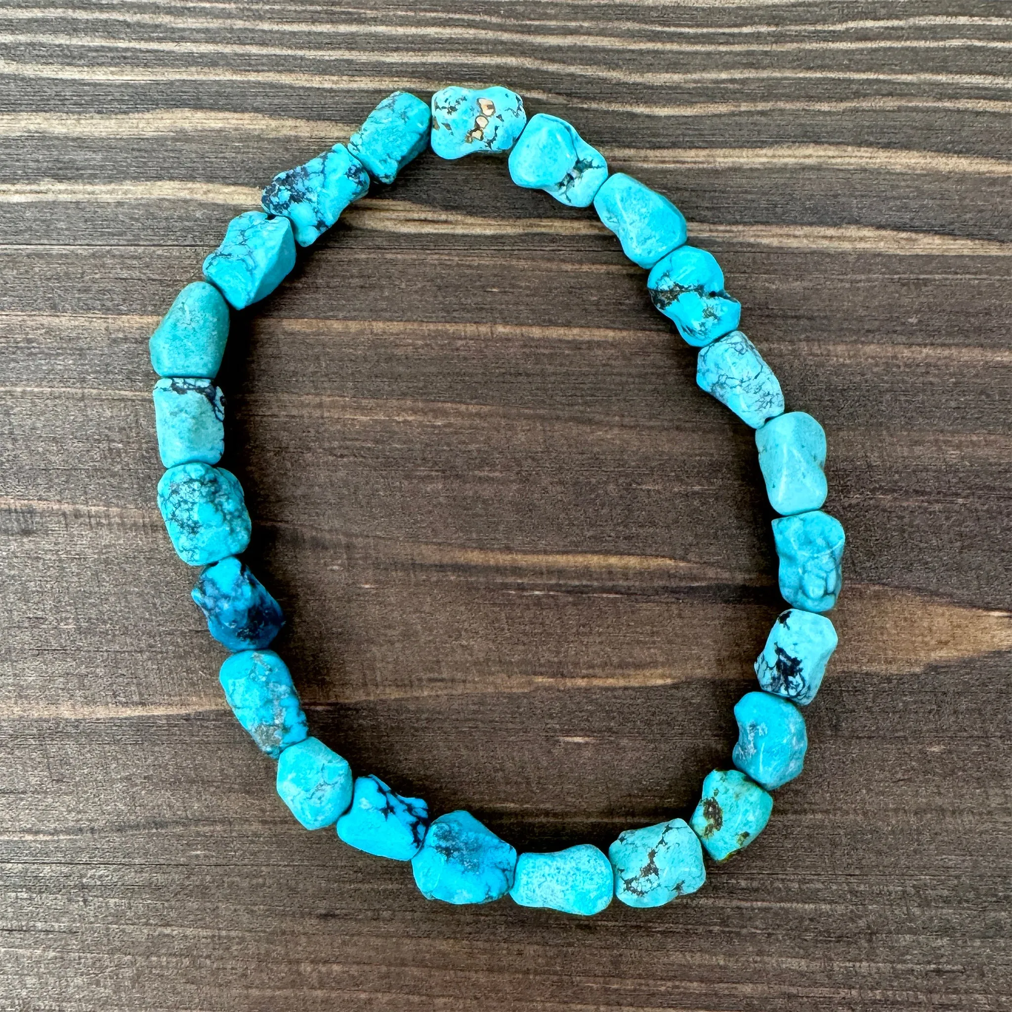 Turquoise Nugget Bracelet