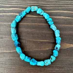 Turquoise Nugget Bracelet