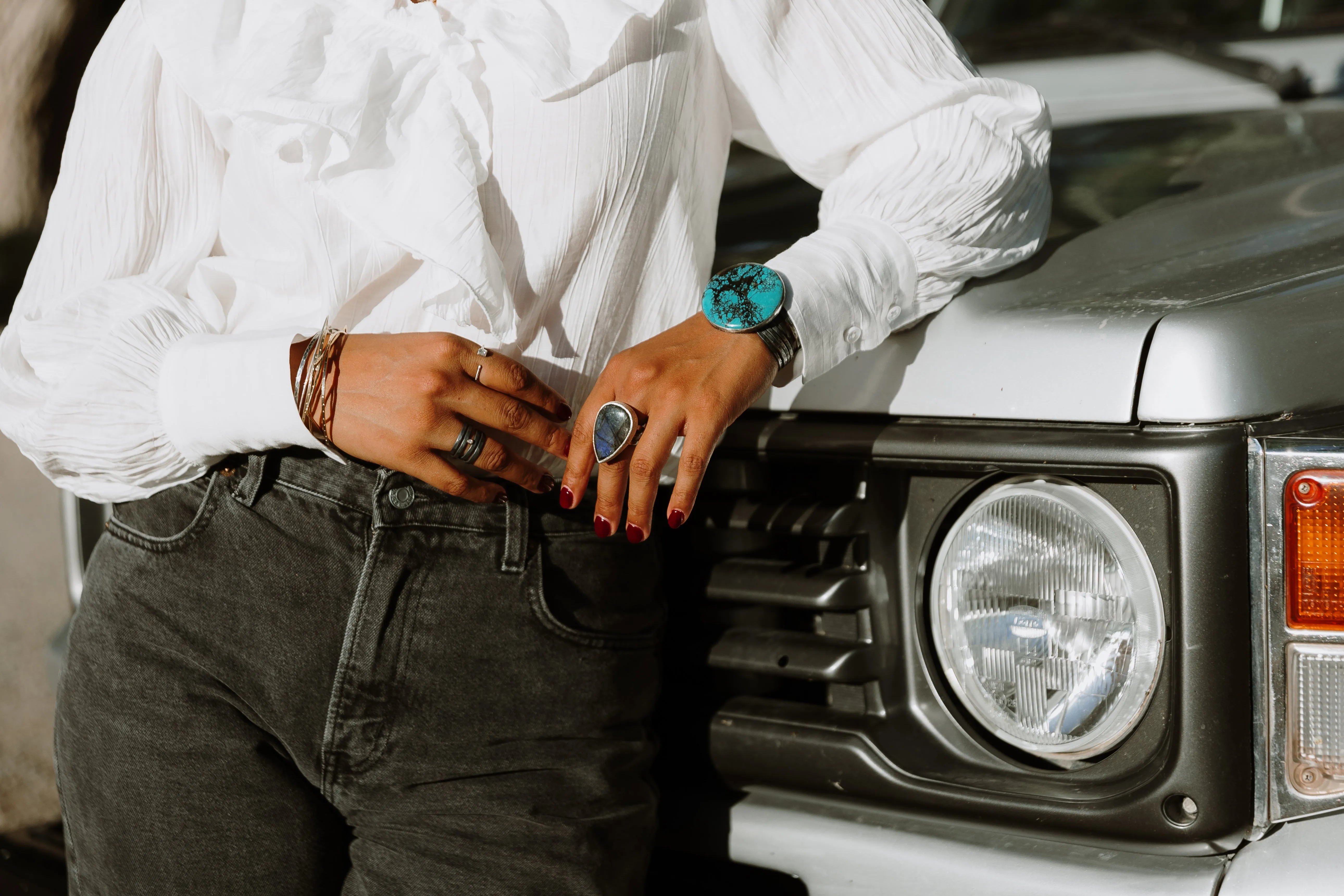 Turquoise Signature Cuff