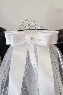 Veil - with Daughter of the King Cross Tiara (Grande)